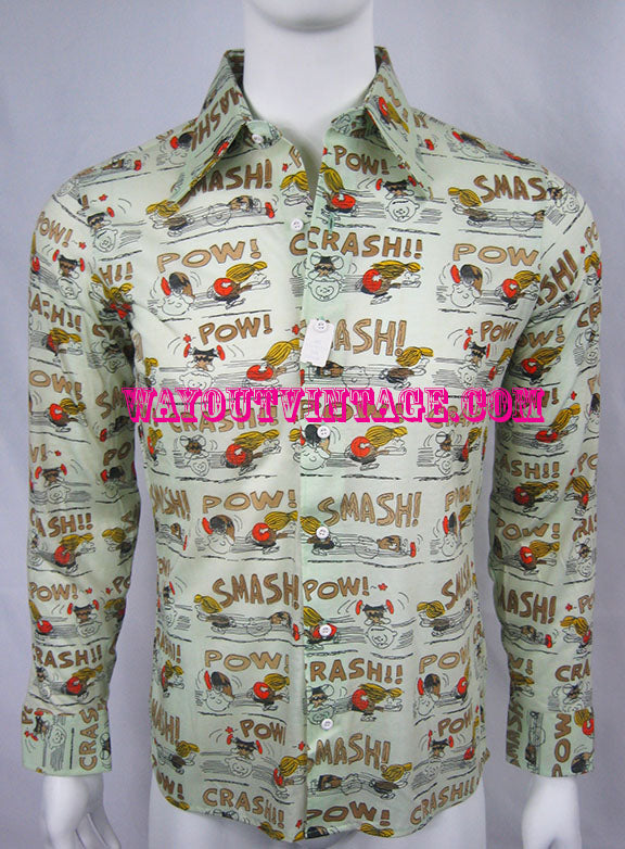 charlie brown button up shirt