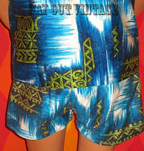 1960’s Vintage Men's "Hawaiian Sands" Cabana Suit Swimwear Set, Hawaii, Tiki Oasis, Trunks, Aloha Shirt, Shorts, Surfer, Surf, Surfing, Groovy, Mod, Pop Art, Hippie Era.